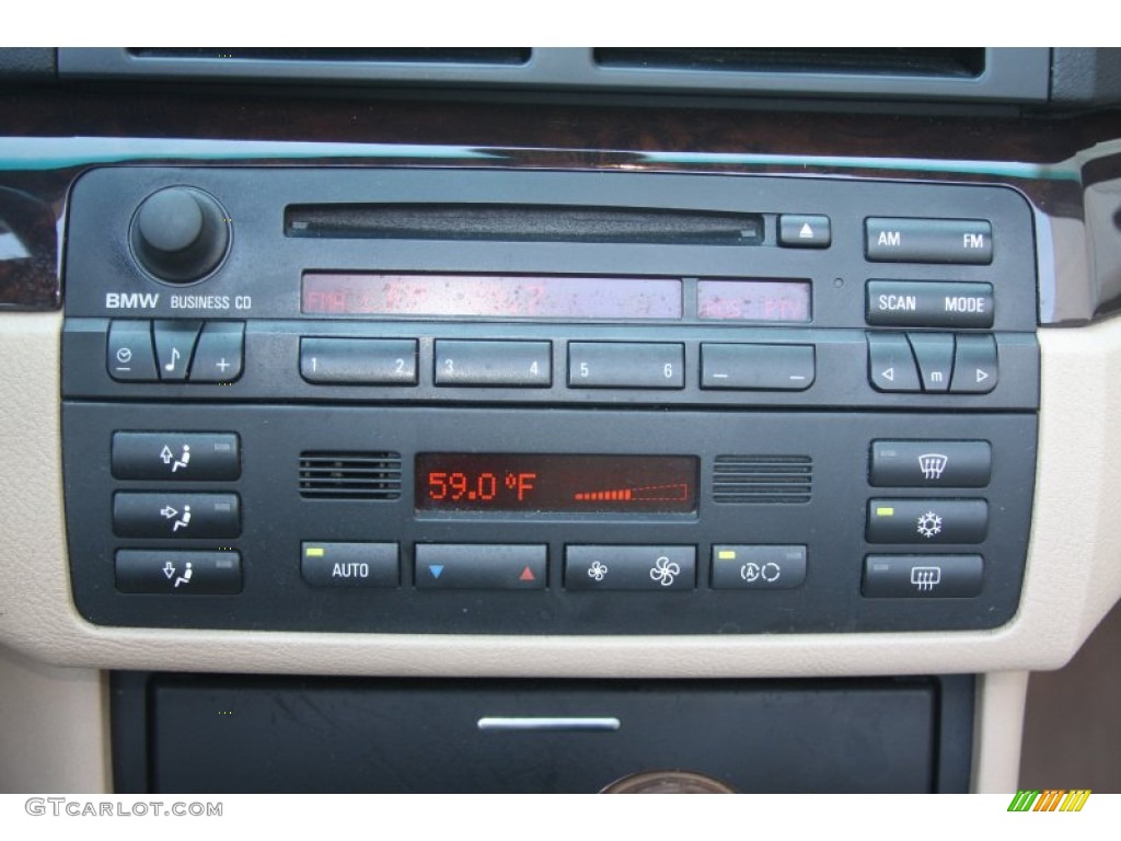 2003 3 Series 330i Convertible - Jet Black / Sand photo #20