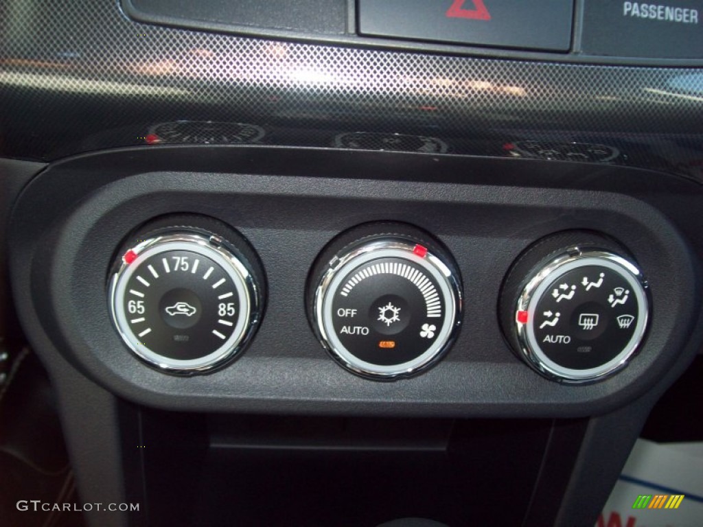 2011 Mitsubishi Lancer Evolution MR Controls Photo #53532915