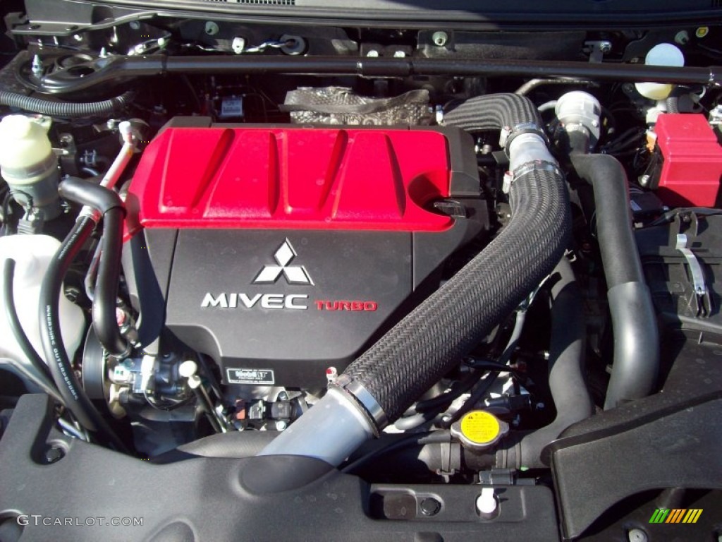 2011 Mitsubishi Lancer Evolution MR 2.0 Liter Turbocharged DOHC 16-Valve MIVEC 4 Cylinder Engine Photo #53533122