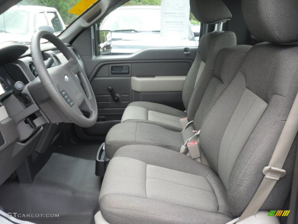 Medium Stone Interior 2010 Ford F150 XL Regular Cab Photo #53533248