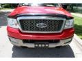2004 Bright Red Ford F150 Lariat SuperCab 4x4  photo #15
