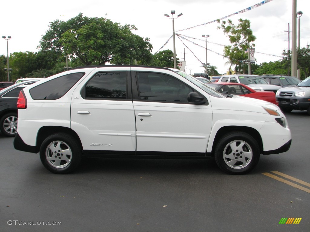 Arctic White 2002 Pontiac Aztek Standard Aztek Model Exterior Photo #53534035