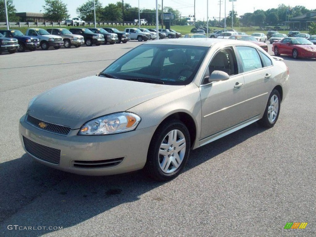 Gold Mist Metallic 2012 Chevrolet Impala LT Exterior Photo #53534206
