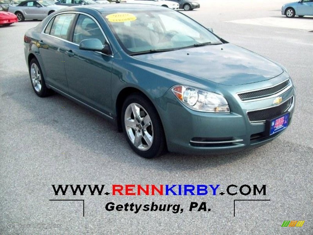 Silver Moss Metallic Chevrolet Malibu