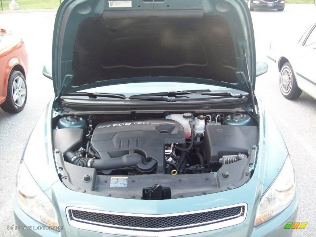 2009 Malibu LT Sedan - Silver Moss Metallic / Titanium photo #15