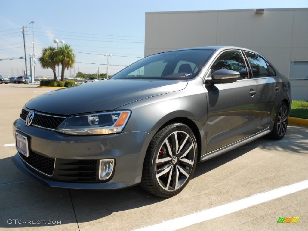 Platinum Gray Metallic 2012 Volkswagen Jetta GLI Autobahn Exterior Photo #53534776