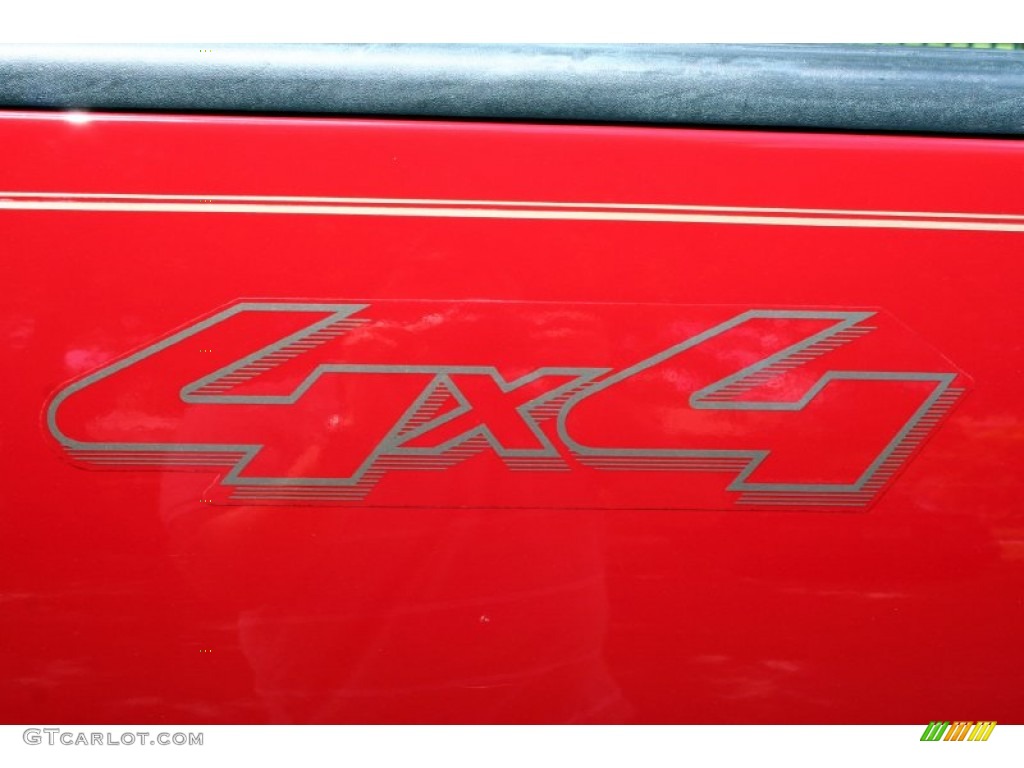 2004 F150 Lariat SuperCab 4x4 - Bright Red / Tan photo #93