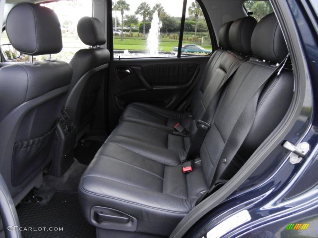 Charcoal Interior 2002 Mercedes-Benz ML 320 4Matic Photo #53535107