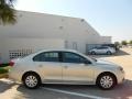 2012 White Gold Metallic Volkswagen Jetta S Sedan  photo #8