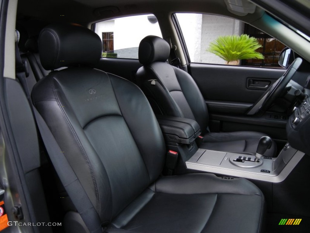 Graphite Black Interior 2003 Infiniti FX 35 Photo #53535575