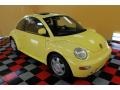 Yellow 1999 Volkswagen New Beetle GLS Coupe