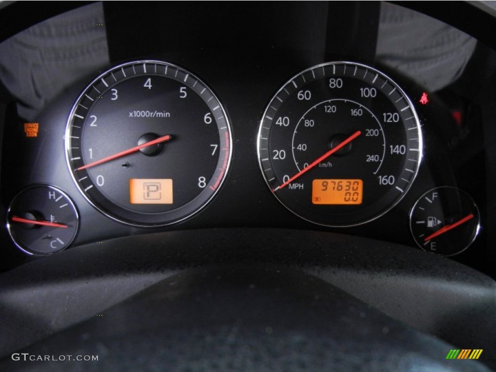 2003 Infiniti FX 35 Gauges Photo #53535640