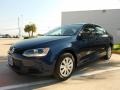 2012 Tempest Blue Metallic Volkswagen Jetta S Sedan  photo #3