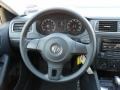 Titan Black Steering Wheel Photo for 2012 Volkswagen Jetta #53536583