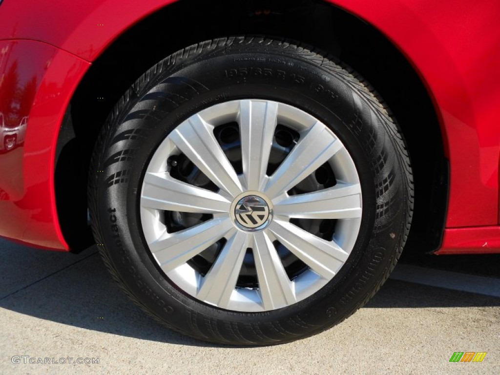 2012 Volkswagen Jetta S Sedan Wheel Photo #53536802