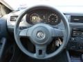 Titan Black Steering Wheel Photo for 2012 Volkswagen Jetta #53536893