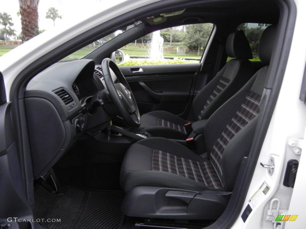 Interlagos Plaid Cloth Interior 2010 Volkswagen Jetta TDI Cup Street Edition Photo #53538013
