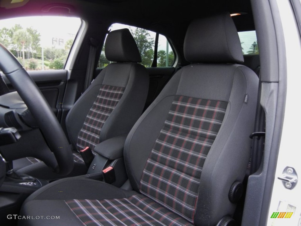 Interlagos Plaid Cloth Interior 2010 Volkswagen Jetta TDI Cup Street Edition Photo #53538028