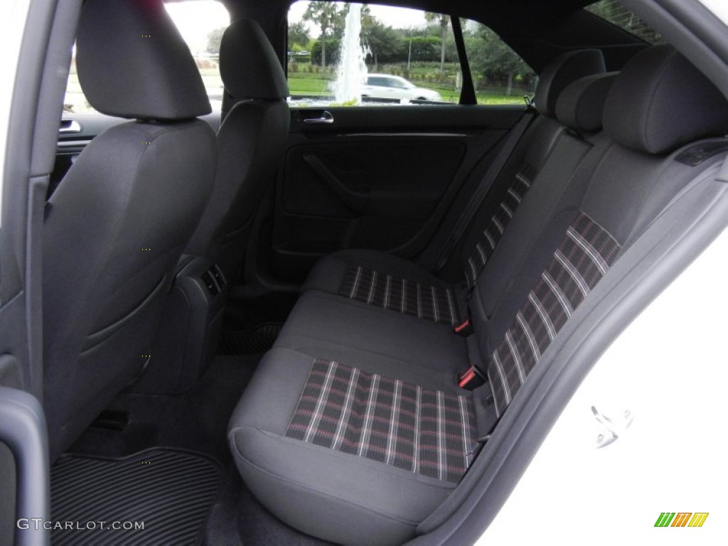 Interlagos Plaid Cloth Interior 2010 Volkswagen Jetta TDI Cup Street Edition Photo #53538071