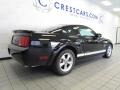 2007 Black Ford Mustang V6 Deluxe Coupe  photo #3
