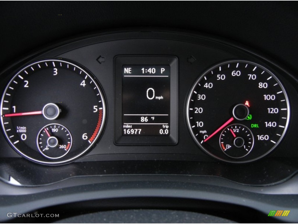 2010 Volkswagen Jetta TDI Cup Street Edition Gauges Photo #53538163