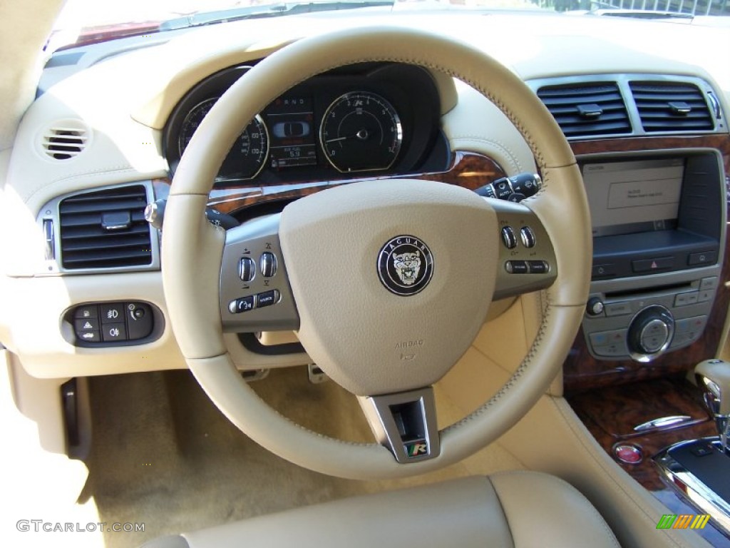 2008 Jaguar XK XKR Convertible Steering Wheel Photos