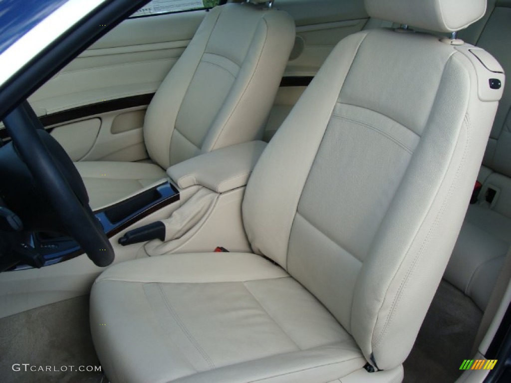Cream Beige Interior 2011 BMW 3 Series 335i xDrive Coupe Photo #53540122