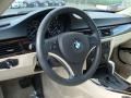 Cream Beige Steering Wheel Photo for 2011 BMW 3 Series #53540137