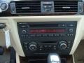 2011 BMW 3 Series Cream Beige Interior Audio System Photo