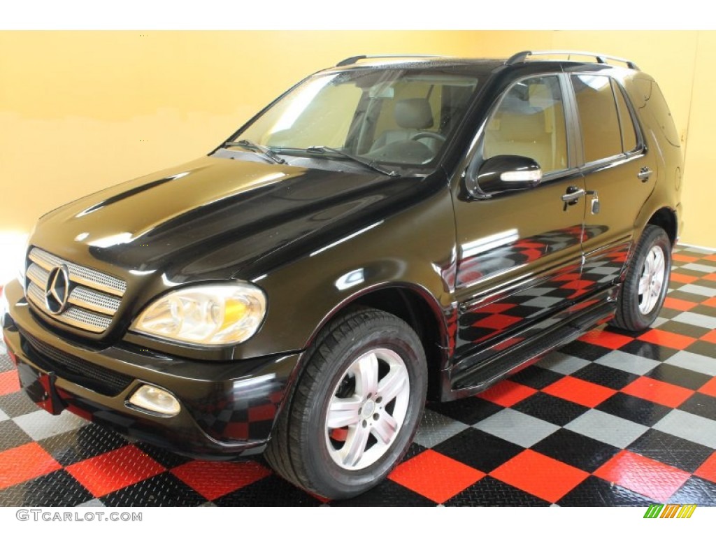 2005 ML 350 4Matic - Black / Ash photo #2