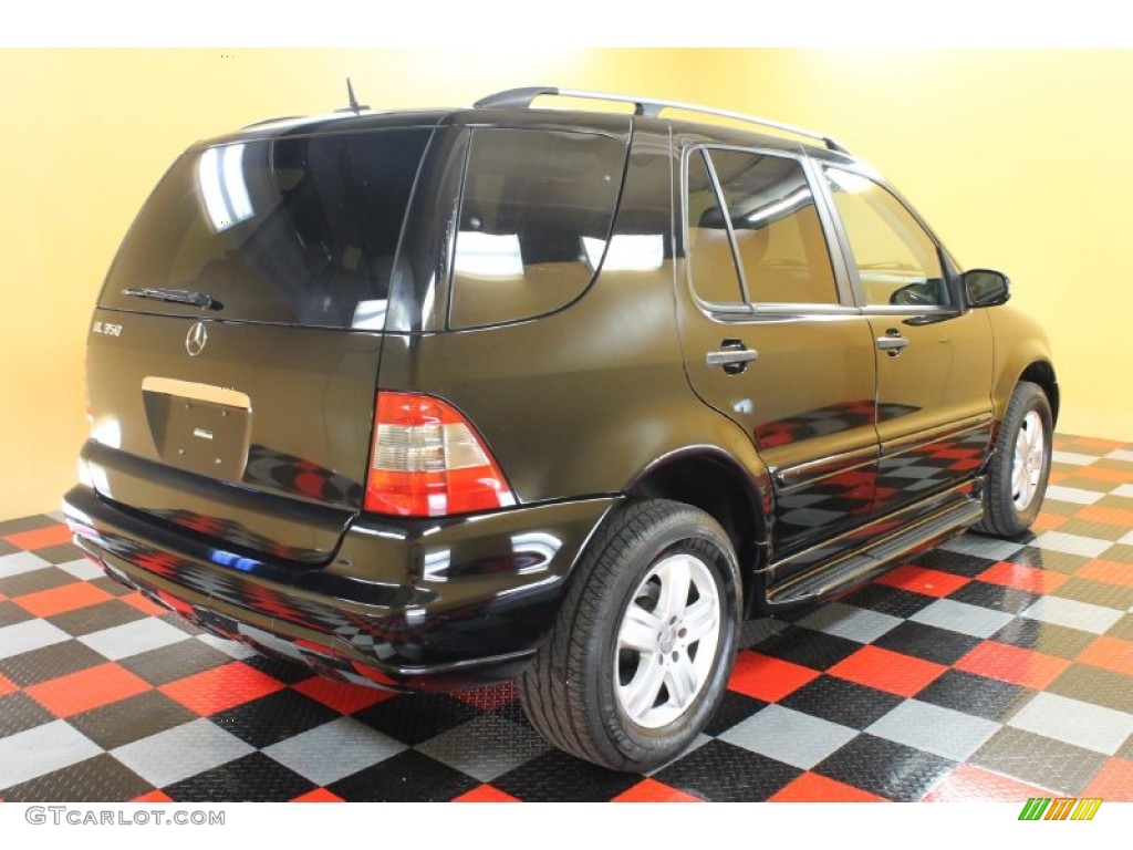 2005 ML 350 4Matic - Black / Ash photo #4