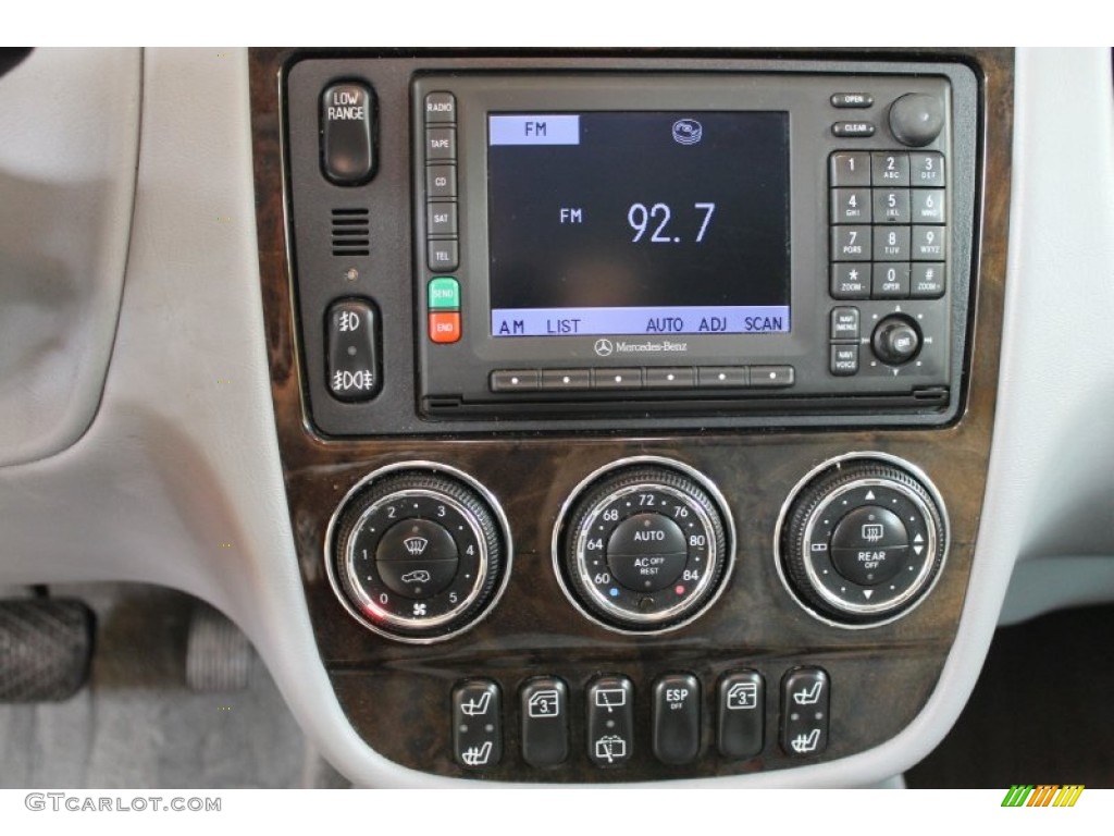 2005 ML 350 4Matic - Black / Ash photo #6