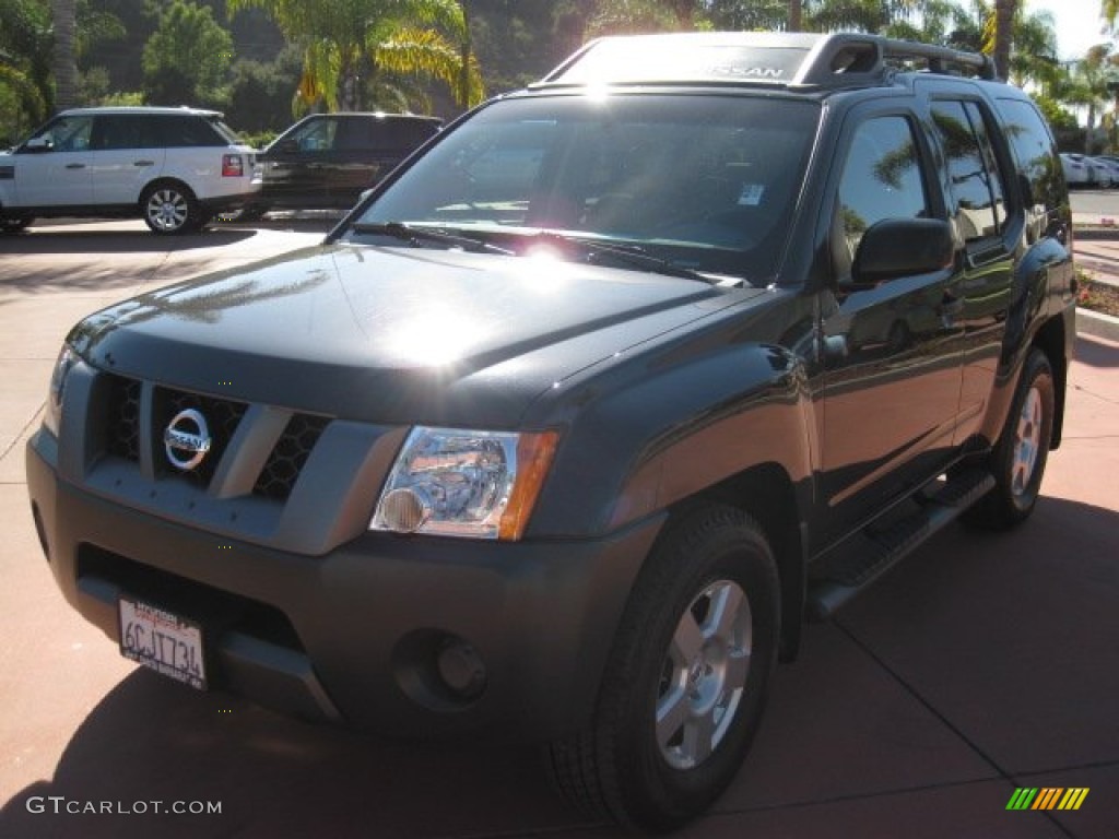 2008 Xterra S - Super Black / Steel/Graphite photo #1