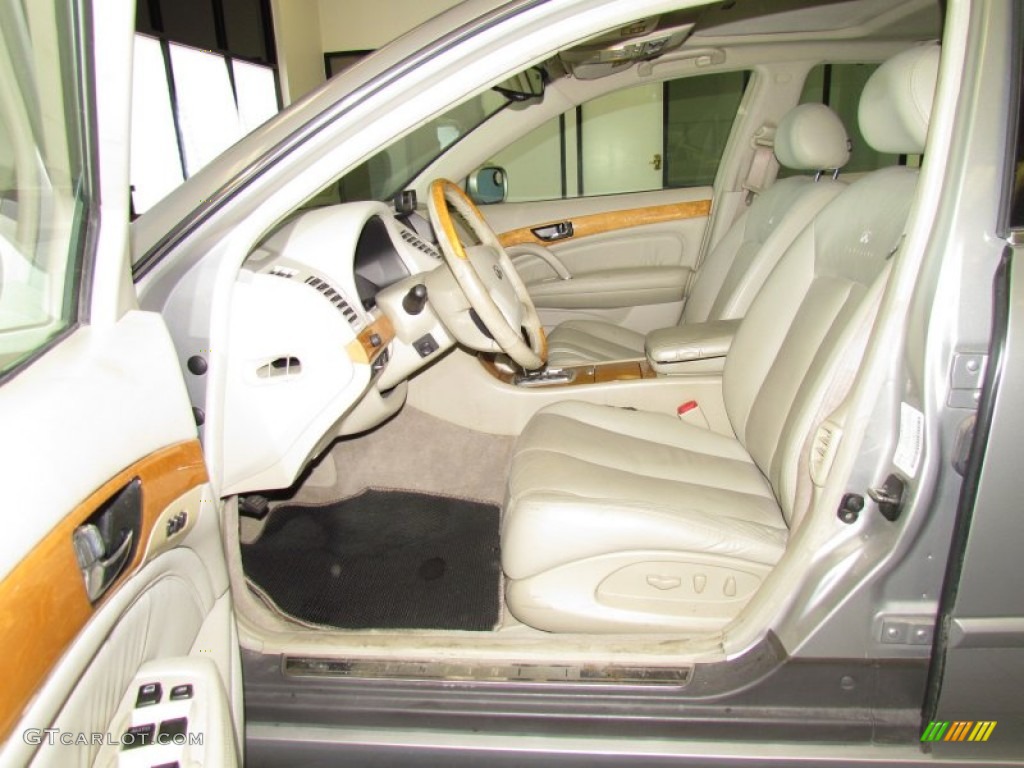 2003 Q 45 Luxury Sedan - Desert Platinum / Latte photo #8