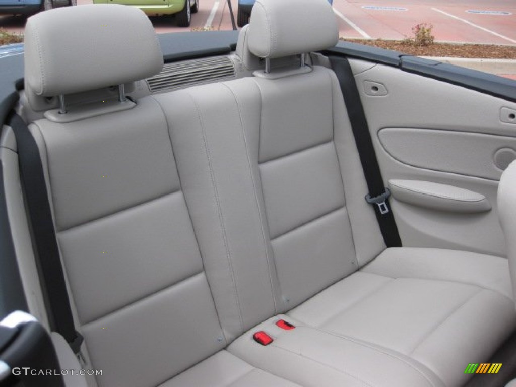 Taupe Interior 2009 BMW 1 Series 128i Convertible Photo #53542665