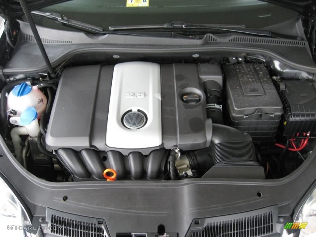 2009 Volkswagen Jetta SE SportWagen 2.5 Liter DOHC 20 Valve 5 Cylinder Engine Photo #53542951