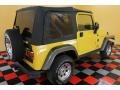 2004 Solar Yellow Jeep Wrangler X 4x4  photo #4