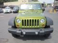 2010 Rescue Green Metallic Jeep Wrangler Sport 4x4  photo #2