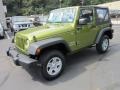 2010 Rescue Green Metallic Jeep Wrangler Sport 4x4  photo #3