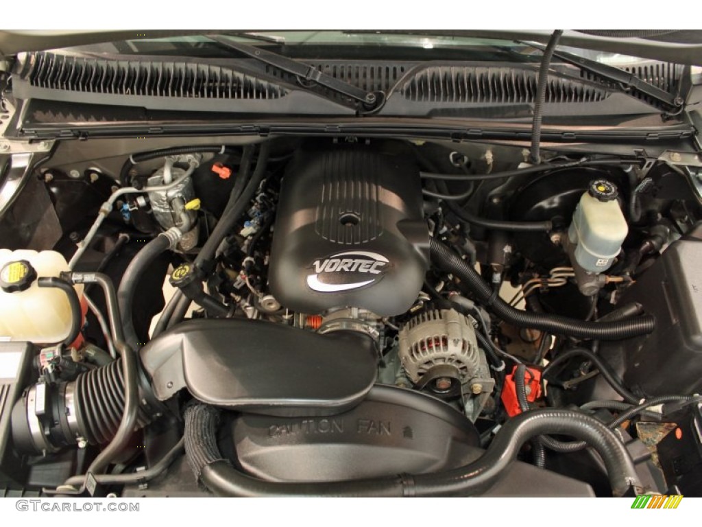2002 Chevrolet Silverado 1500 LS Extended Cab 4x4 4.8 Liter OHV 16 Valve Vortec V8 Engine Photo #53545661