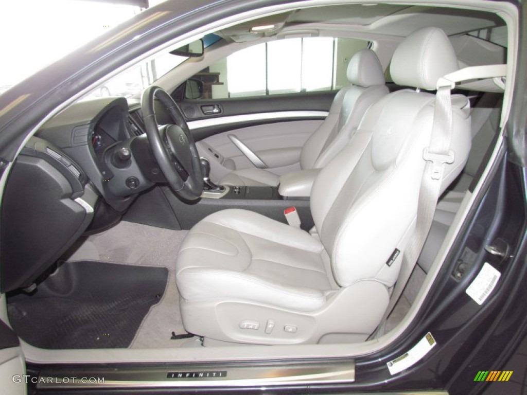 Stone Interior 2009 Infiniti G 37 Journey Coupe Photo #53545709