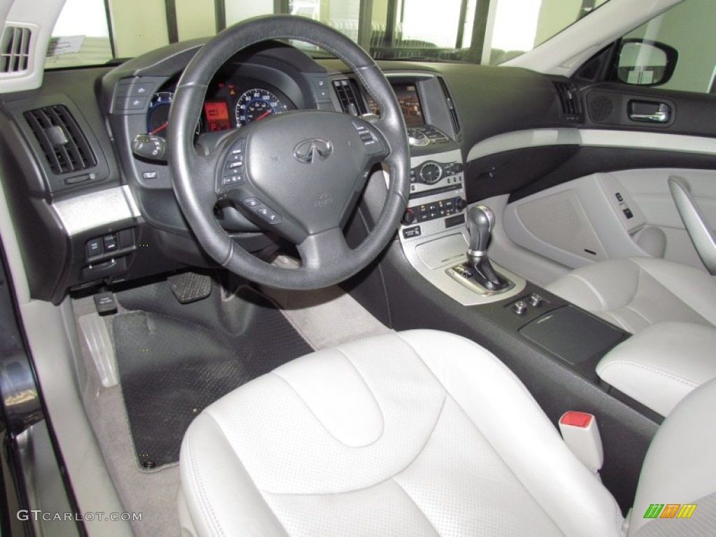 2009 Infiniti G 37 Journey Coupe Stone Dashboard Photo #53545781