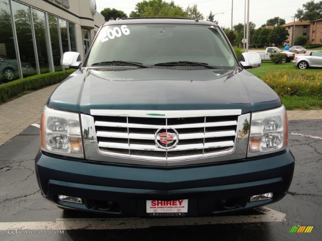 2006 Escalade AWD - Rip Tide Blue / Shale photo #2