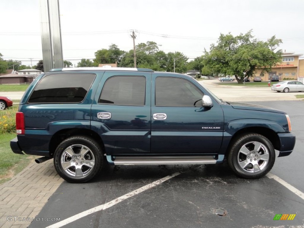 2006 Escalade AWD - Rip Tide Blue / Shale photo #4