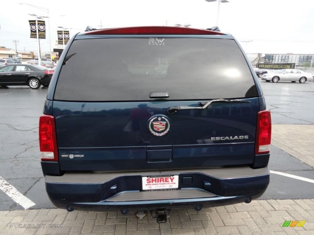 2006 Escalade AWD - Rip Tide Blue / Shale photo #6
