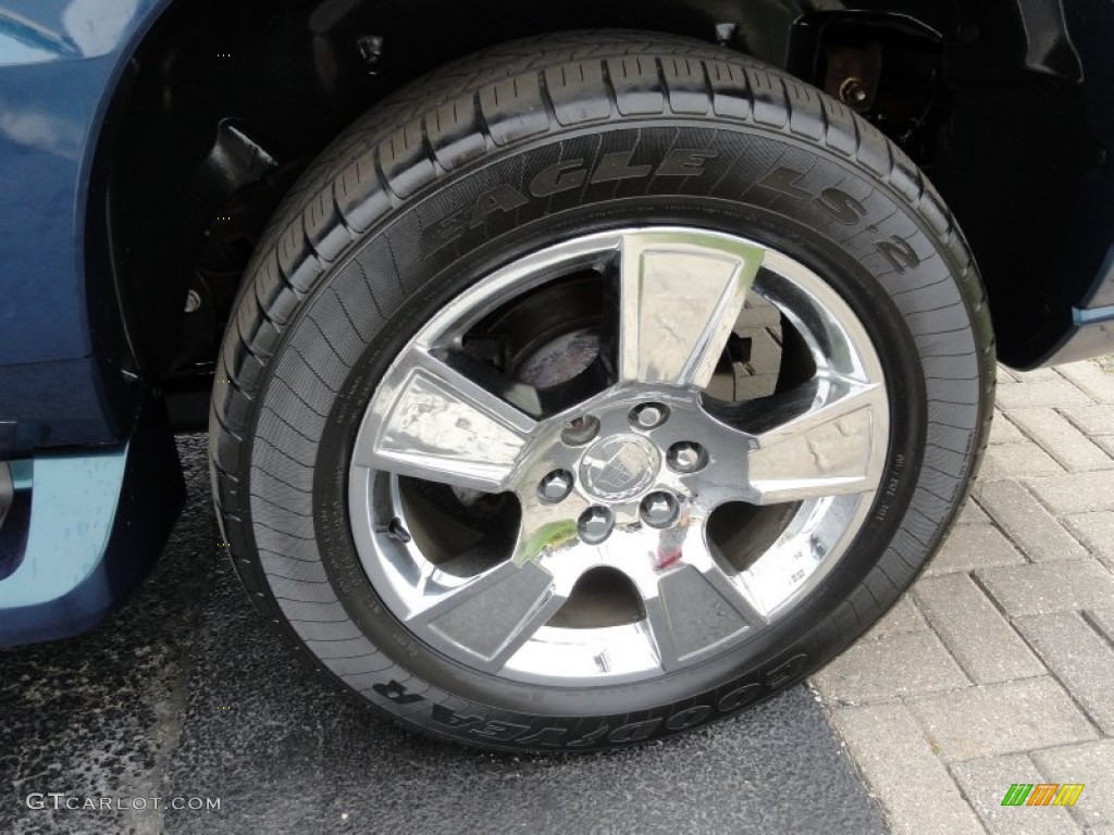 2006 Escalade AWD - Rip Tide Blue / Shale photo #10