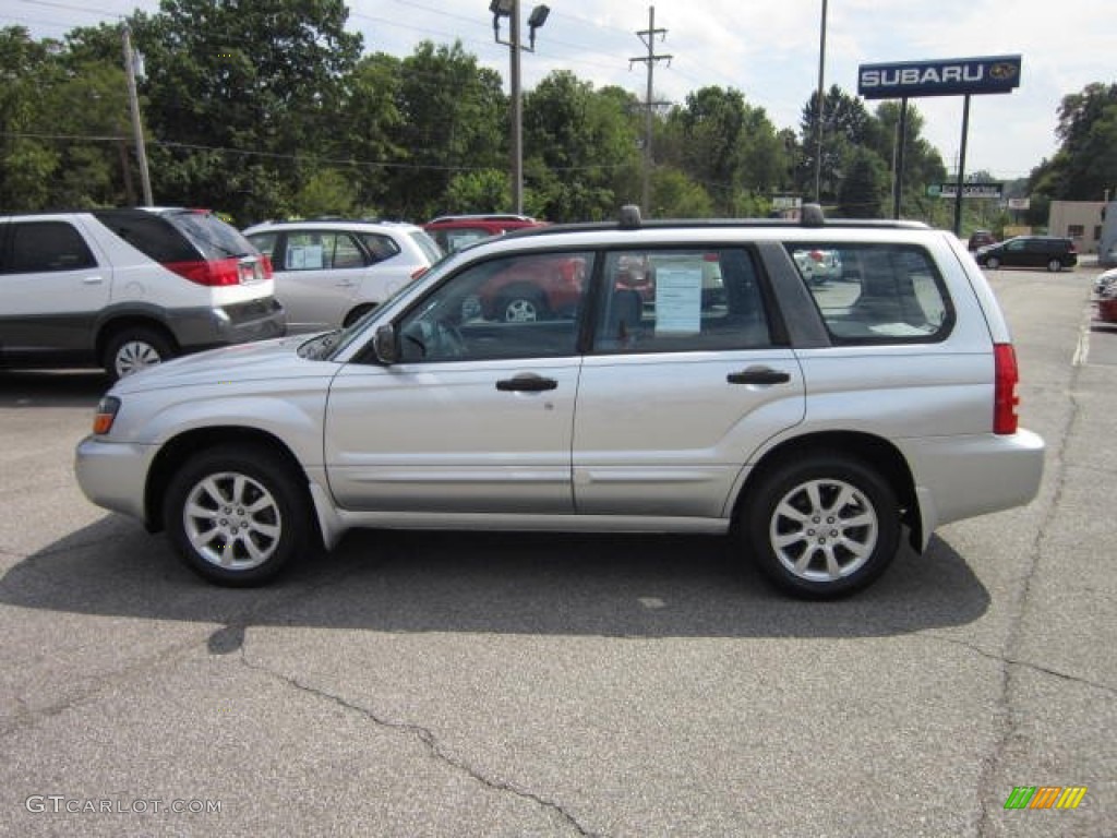 Platinum Silver Metallic 2005 Subaru Forester 2.5 XS Exterior Photo #53546271