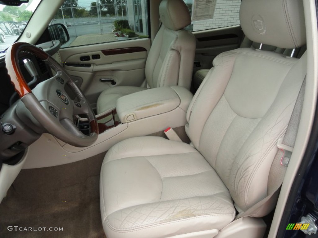 2006 Escalade AWD - Rip Tide Blue / Shale photo #16