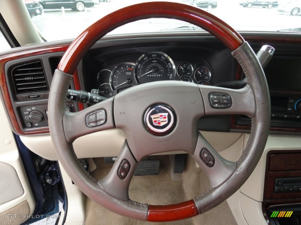2006 Escalade AWD - Rip Tide Blue / Shale photo #20