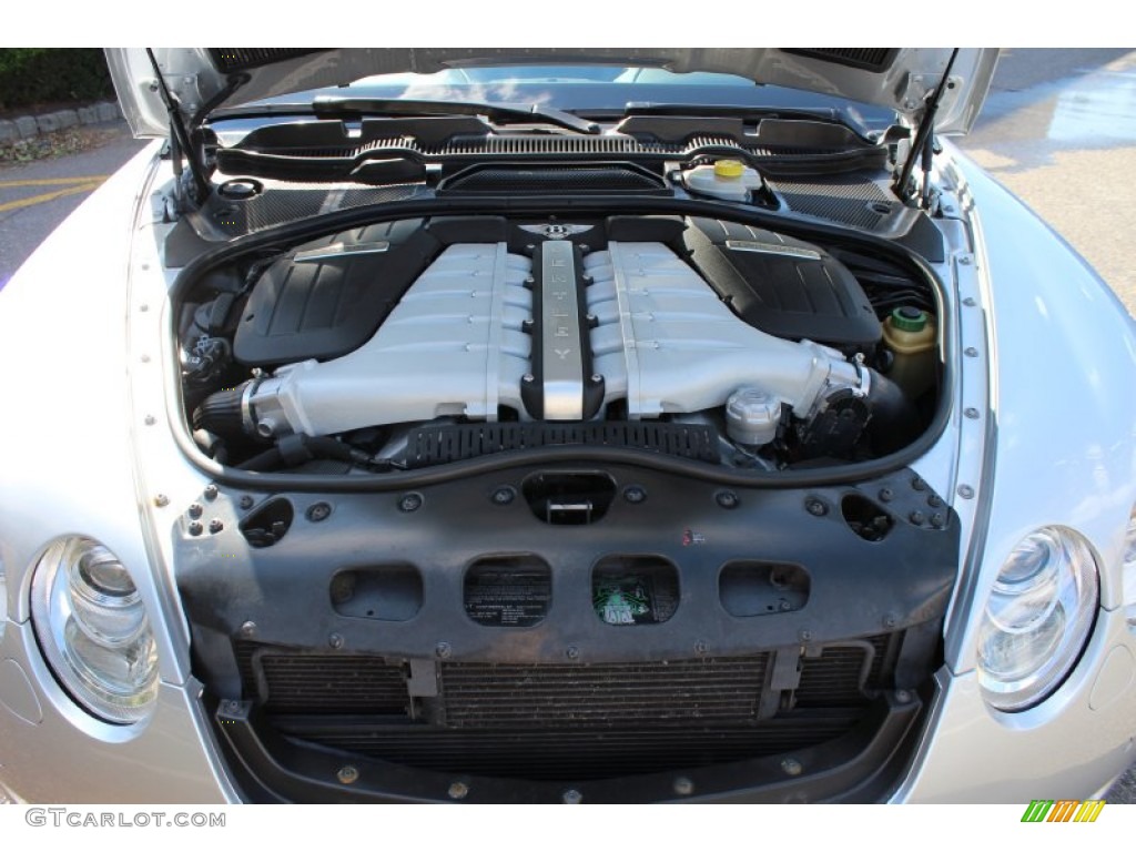 2005 Bentley Continental GT Mulliner 6.0L Twin-Turbocharged DOHC 48V VVT W12 Engine Photo #53546534